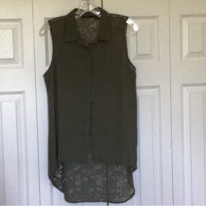 RDI Sleeveless Hi Low Blouse